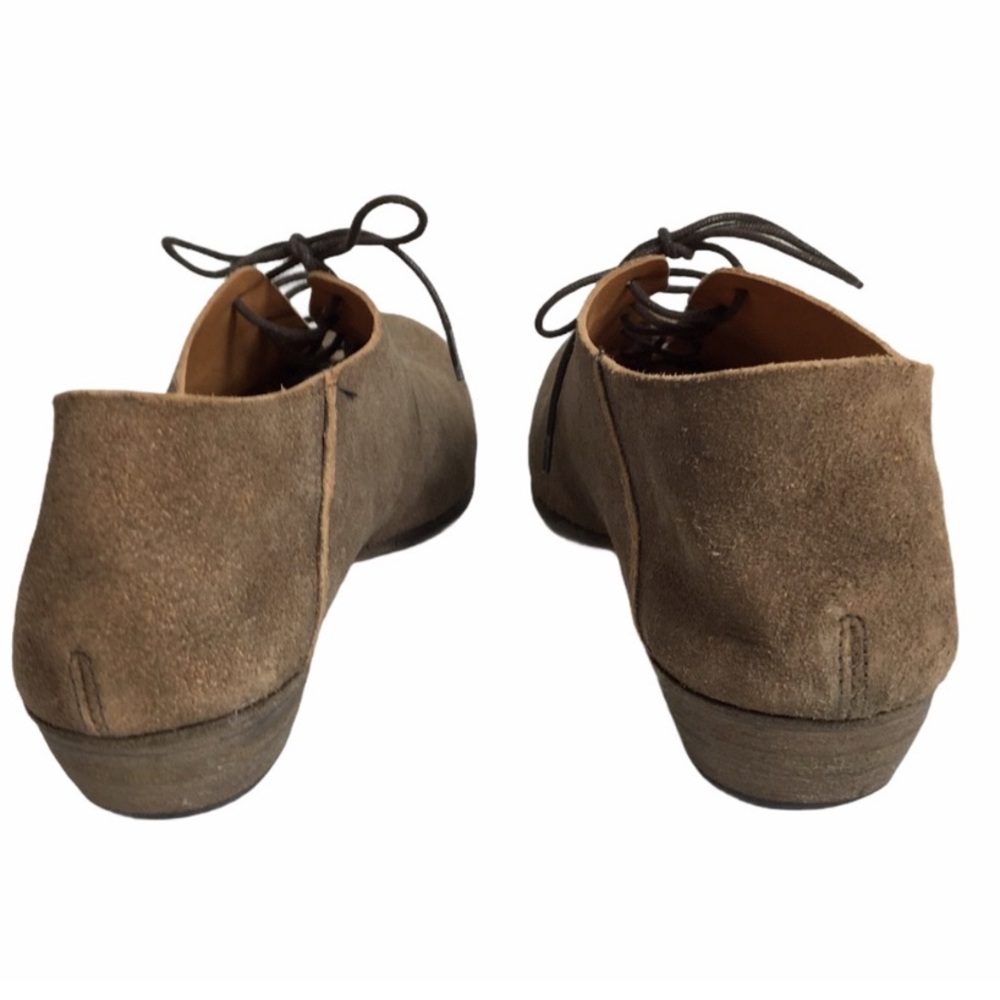 Reinhard Plank Suede Beige Chukka Lace-up Casual Career Shoes 37 US 7 - Picture 6 of 12